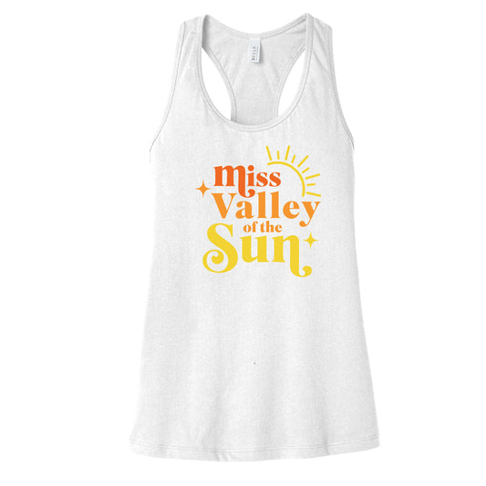 Miss Valley Of The Sun Women's Racerback Tank