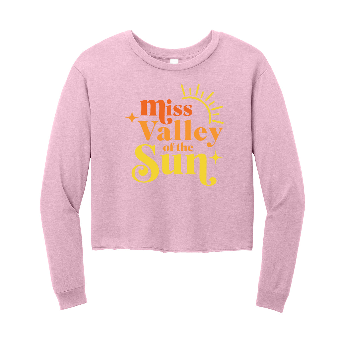 Miss Valley Of the Sun Long Sleeve Mid Crop Tee