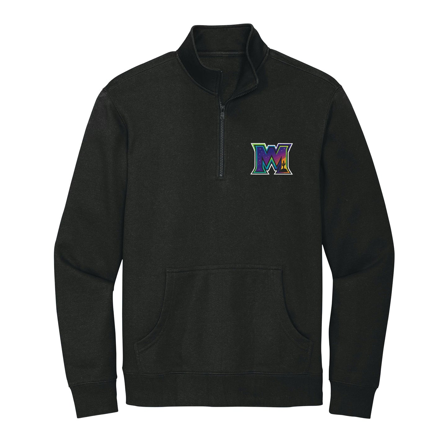 Moonshots M Baseball 1/4 Zip Fleece