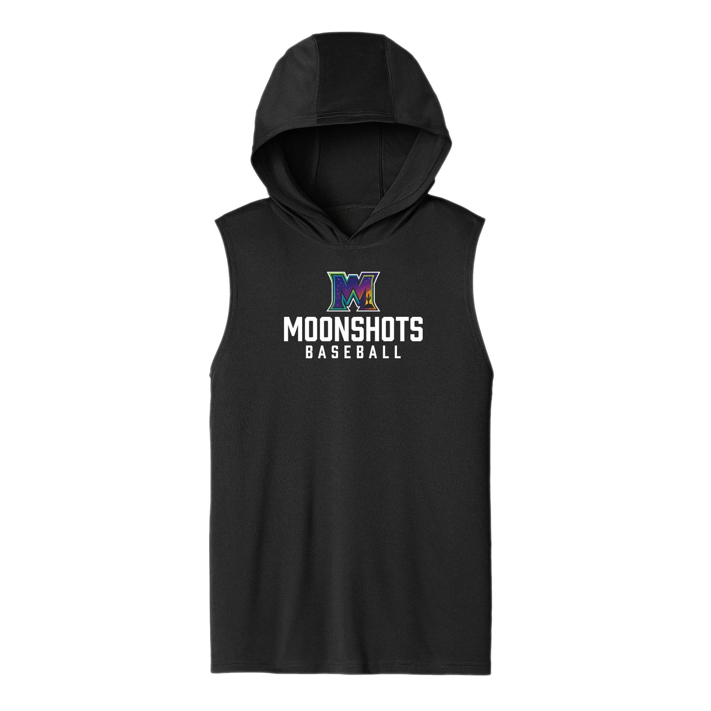 Moonshots Baseball Unisex Dri Fit Hooded Tank
