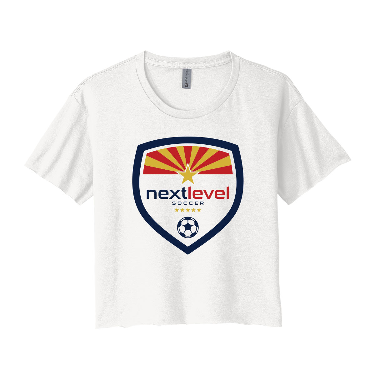 Next Level Soccer Cropped Tee