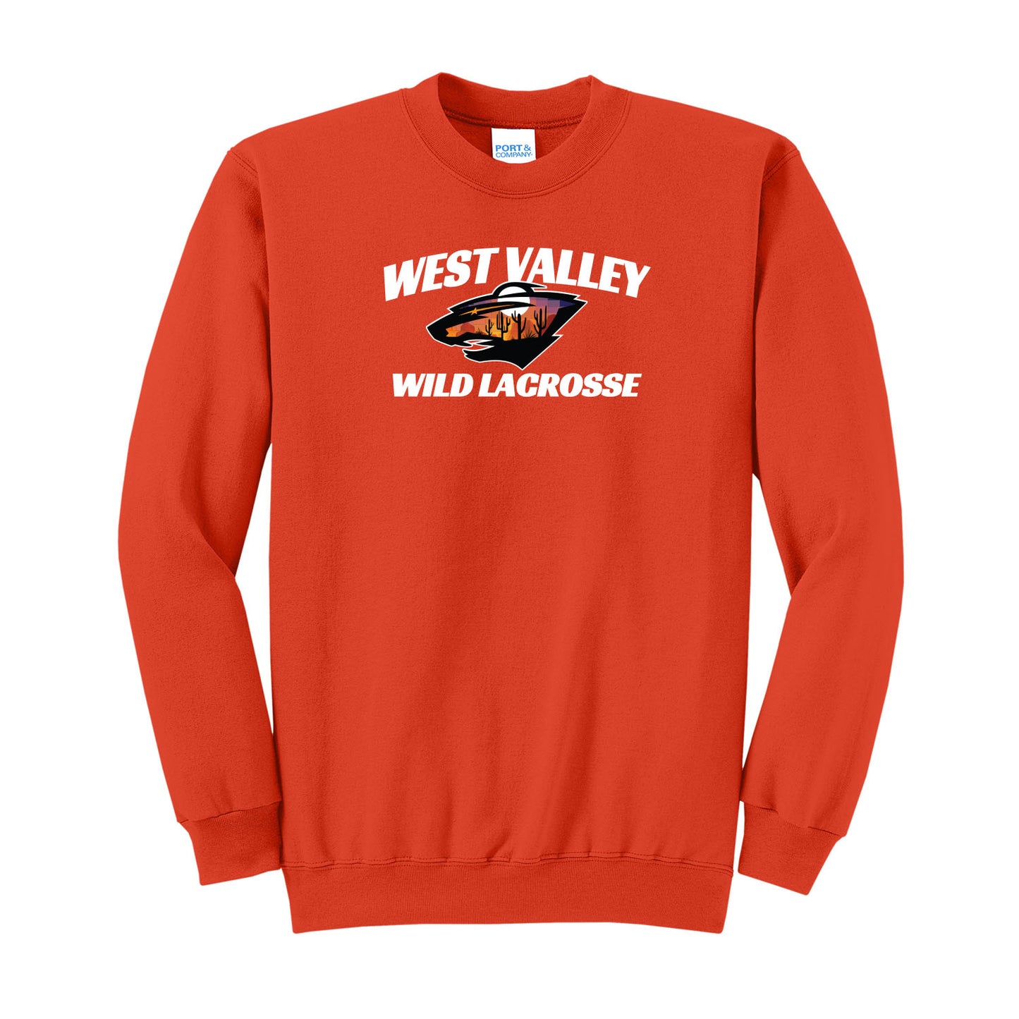 West Valley Wild Lacrosse Unisex Crewneck Sweatshirt