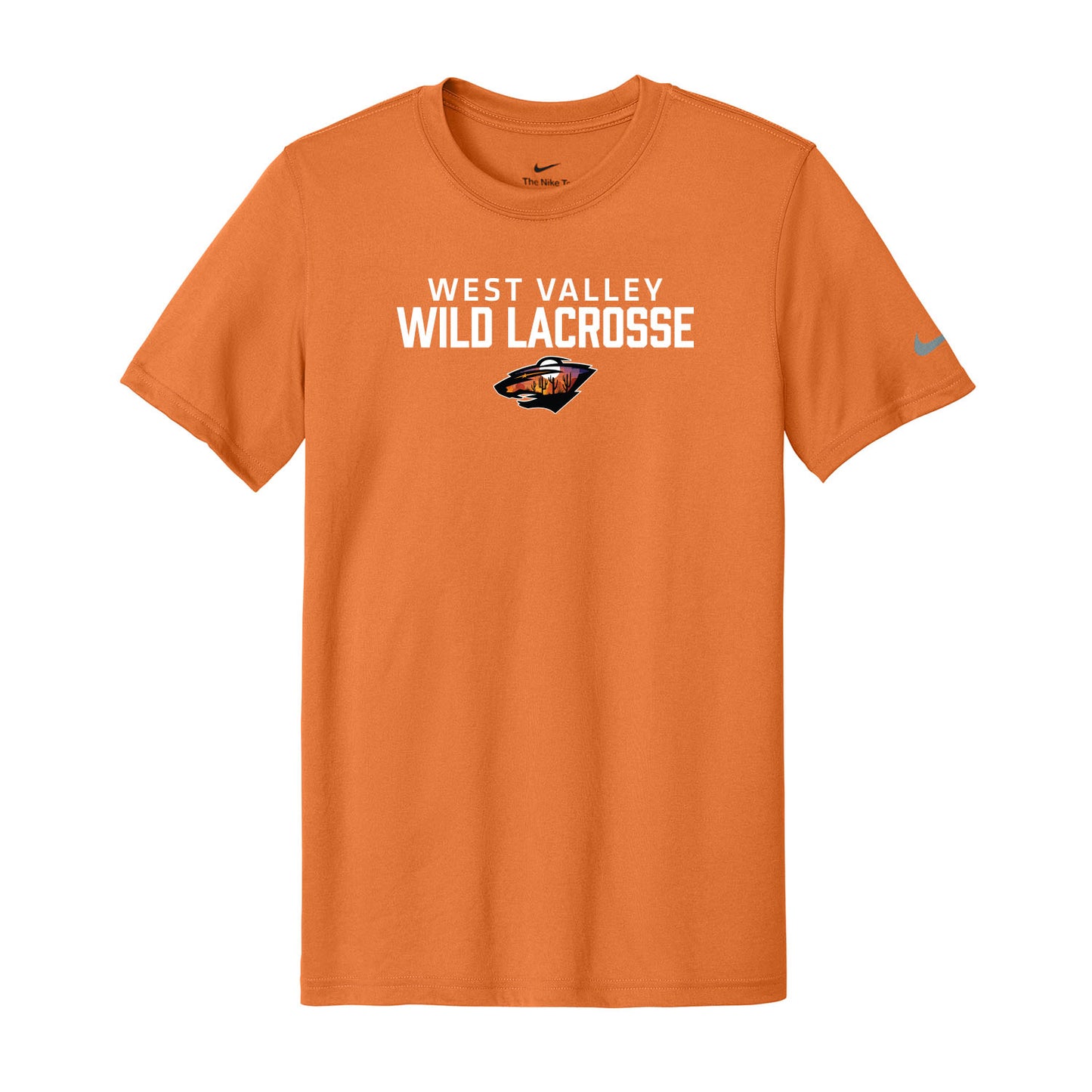 West Valley Wild Lacrosse Stacked Unisex Nike Dri-Fit Tee