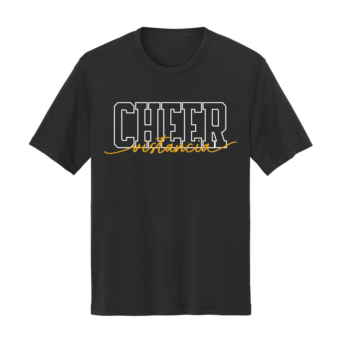 Vistancia Cheer Script Dri Fit Tee