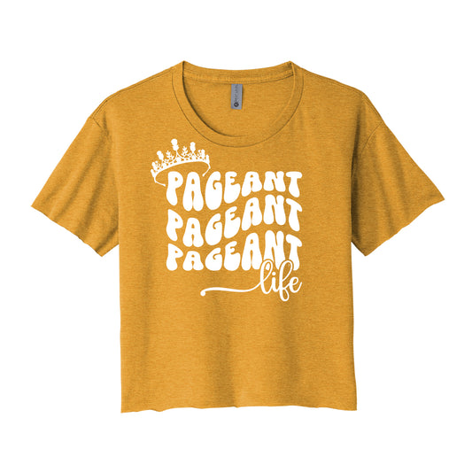 Pageant Life Cropped Tee