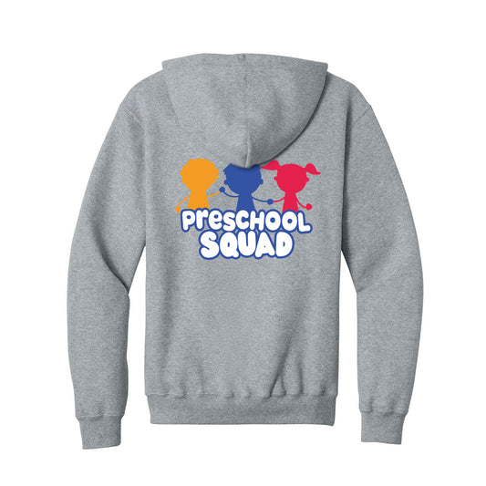 PUSD Preschool Squad Full Zip Sweatshirt
