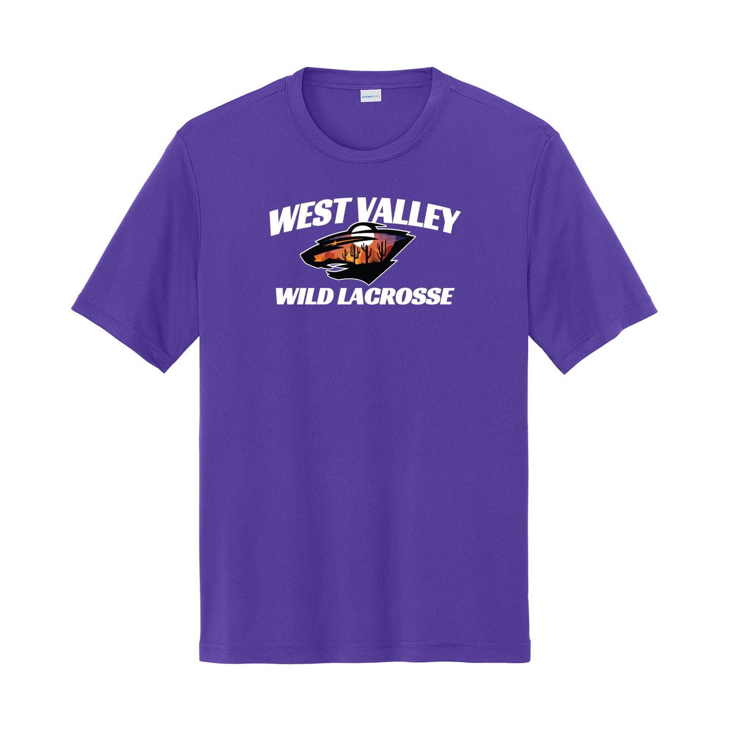 West Valley Wild Lacrosse Dri Fit Tee