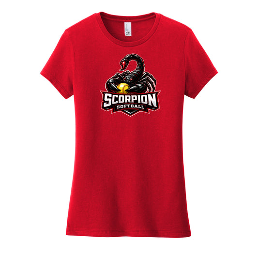 Scorpion Softball Women's Fitted Tee