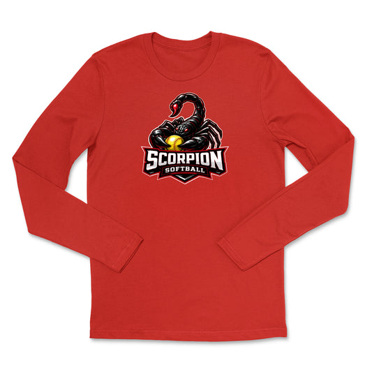 Scorpion Softball Long Sleeve Tee
