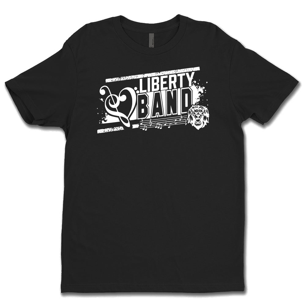 Liberty Band Saxophone Unisex Tee
