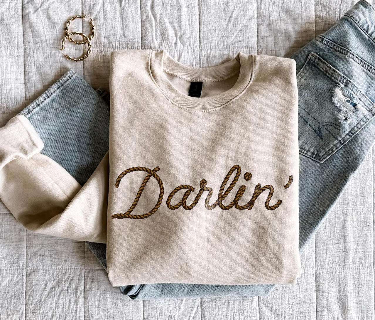 Darlin' Unisex Crewneck Sweatshirt