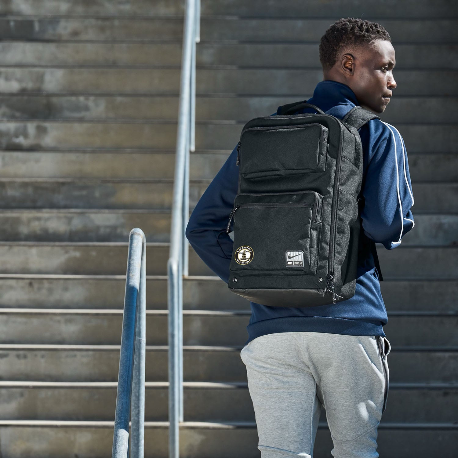 nike backpack gold black Black Gold Seal Nike Utility Speed 2.0 Backpack – James Lee Dean
