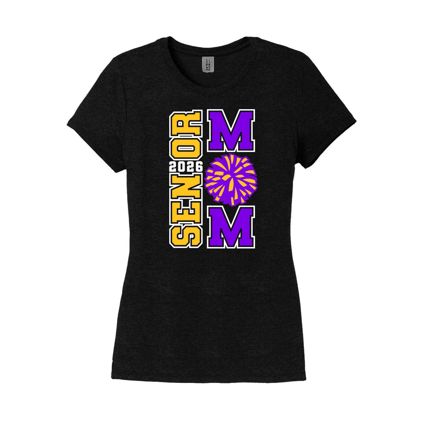 Senior Mom 2026 Block Women's Fit Tee