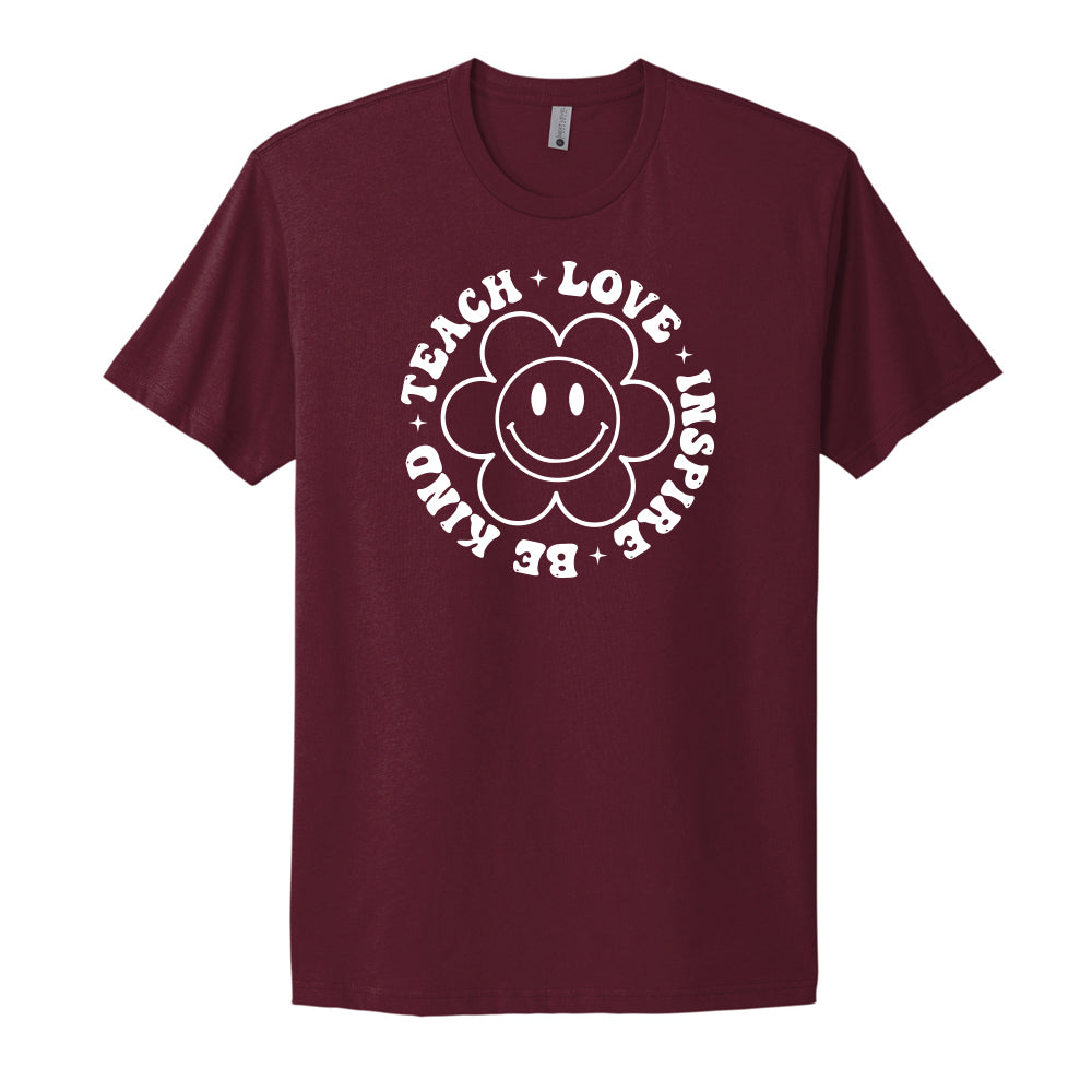 Teach, Love, Inspire, Be Kind Unisex Tee