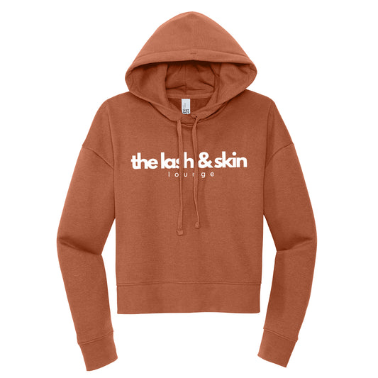 The Lash And Skin Lounge Cropped Hoodie