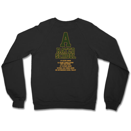 University High School A+ Unisex Crewneck Sweatshirt (Double Sided)