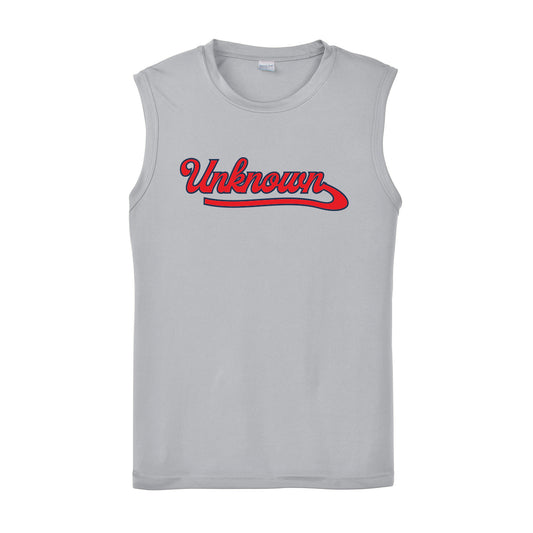 Unknown Boys Script Performance Sleeveless Tank