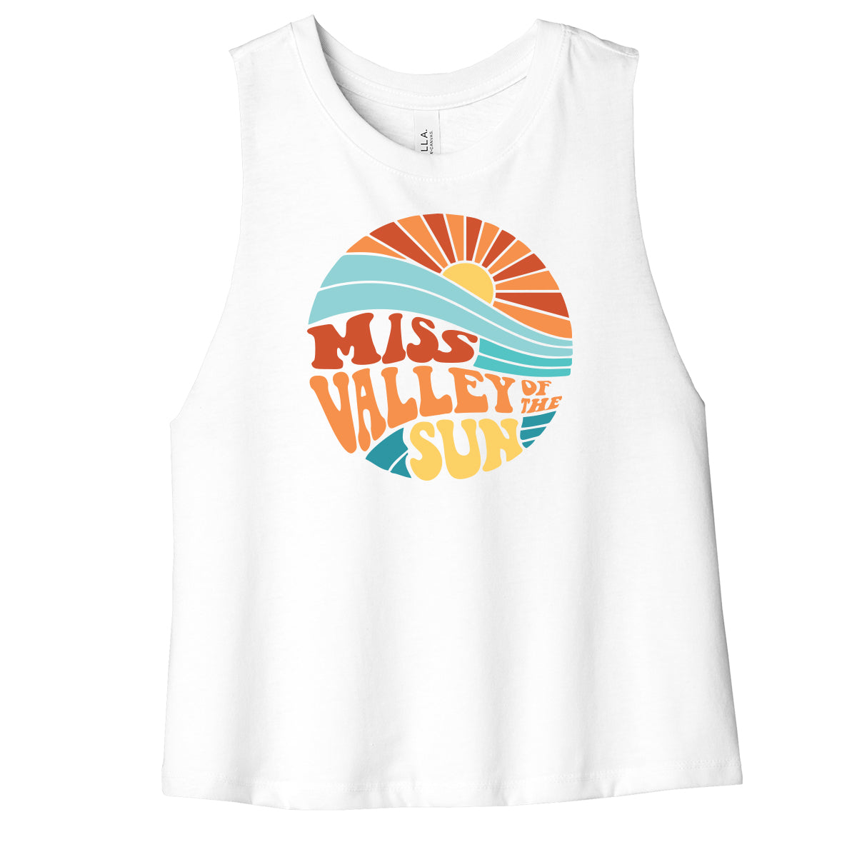 MVOTS Cropped Racerback Tank