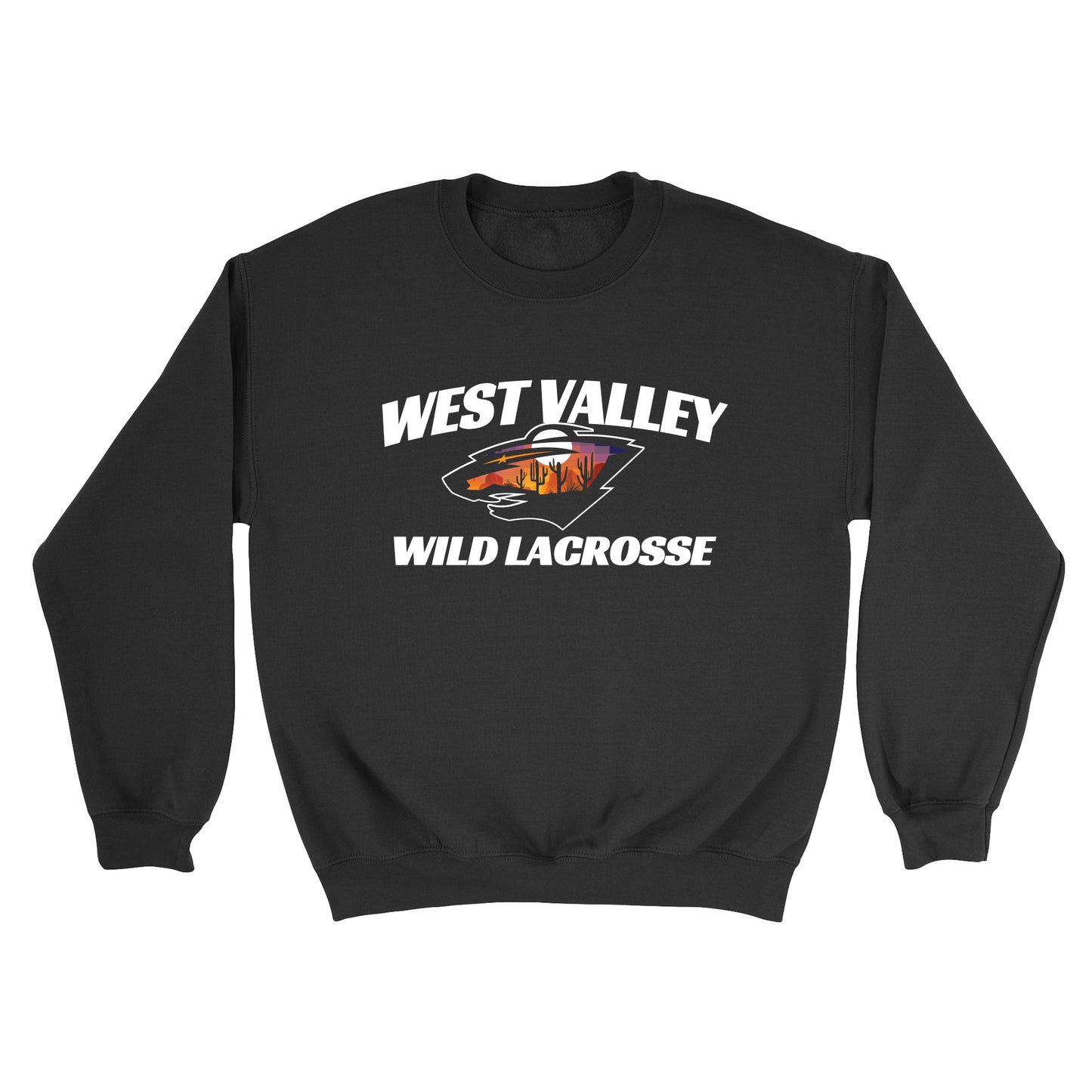 West Valley Wild Lacrosse Unisex Crewneck Sweatshirt