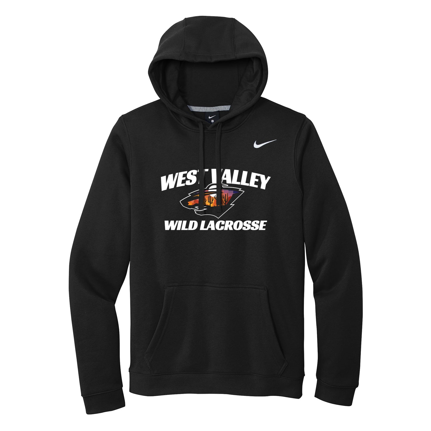 West Valley Wild Lacrosse Nike Hoodie