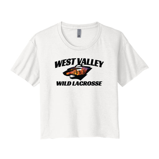West Valley Wild Lacrosse Cropped Tee