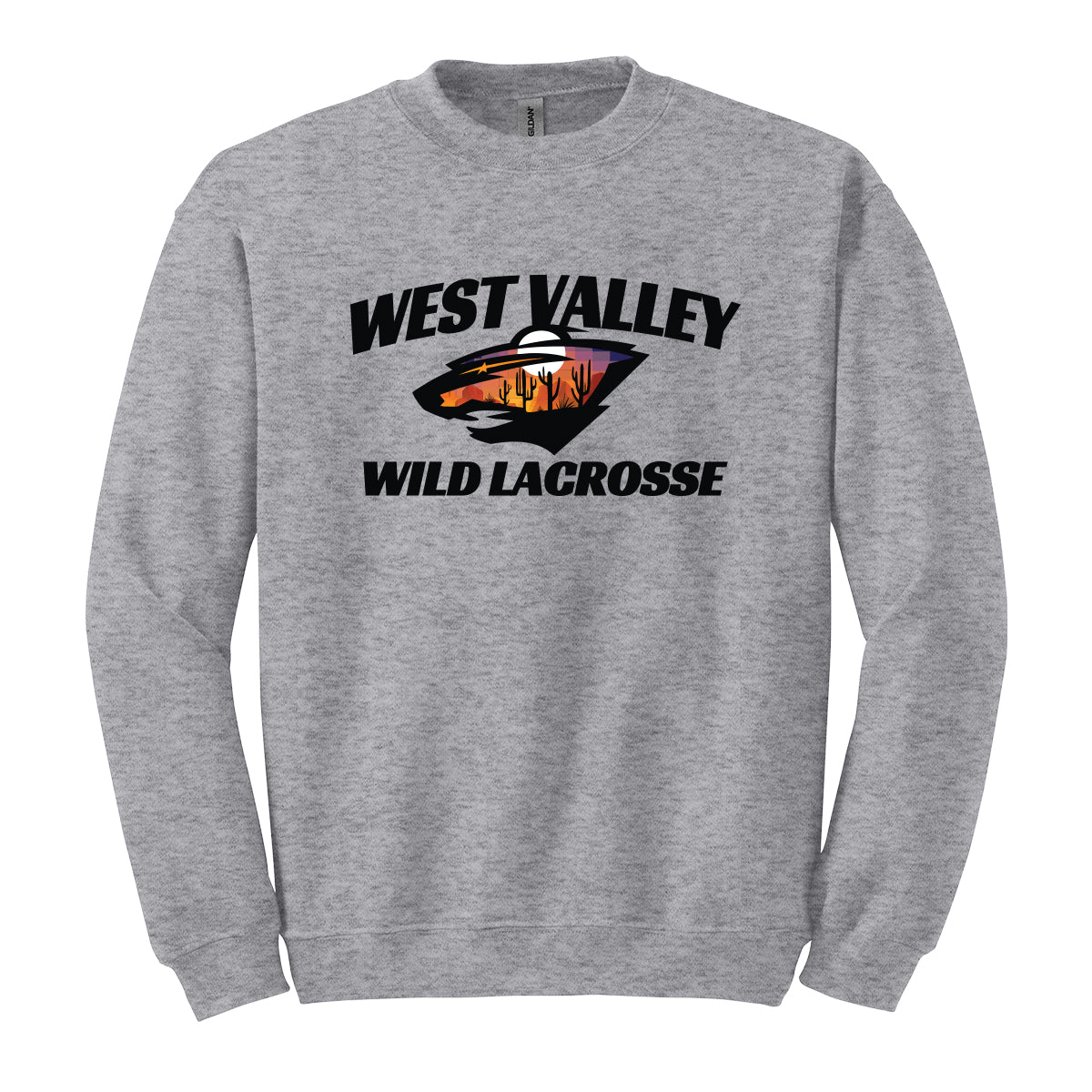 West Valley Wild Lacrosse Unisex Crewneck Sweatshirt