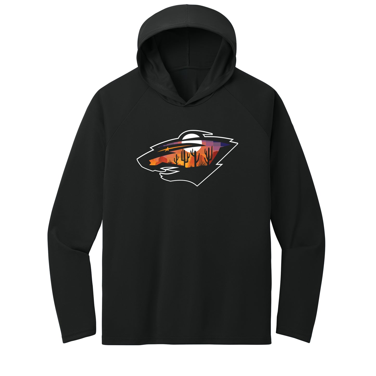 WVWL Performance Hooded Long Sleeve Tee
