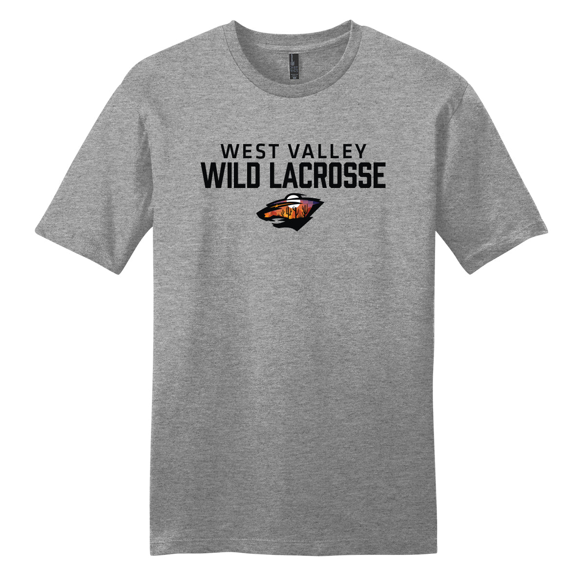 West Valley Wild Lacrosse Stacked Unisex Tee