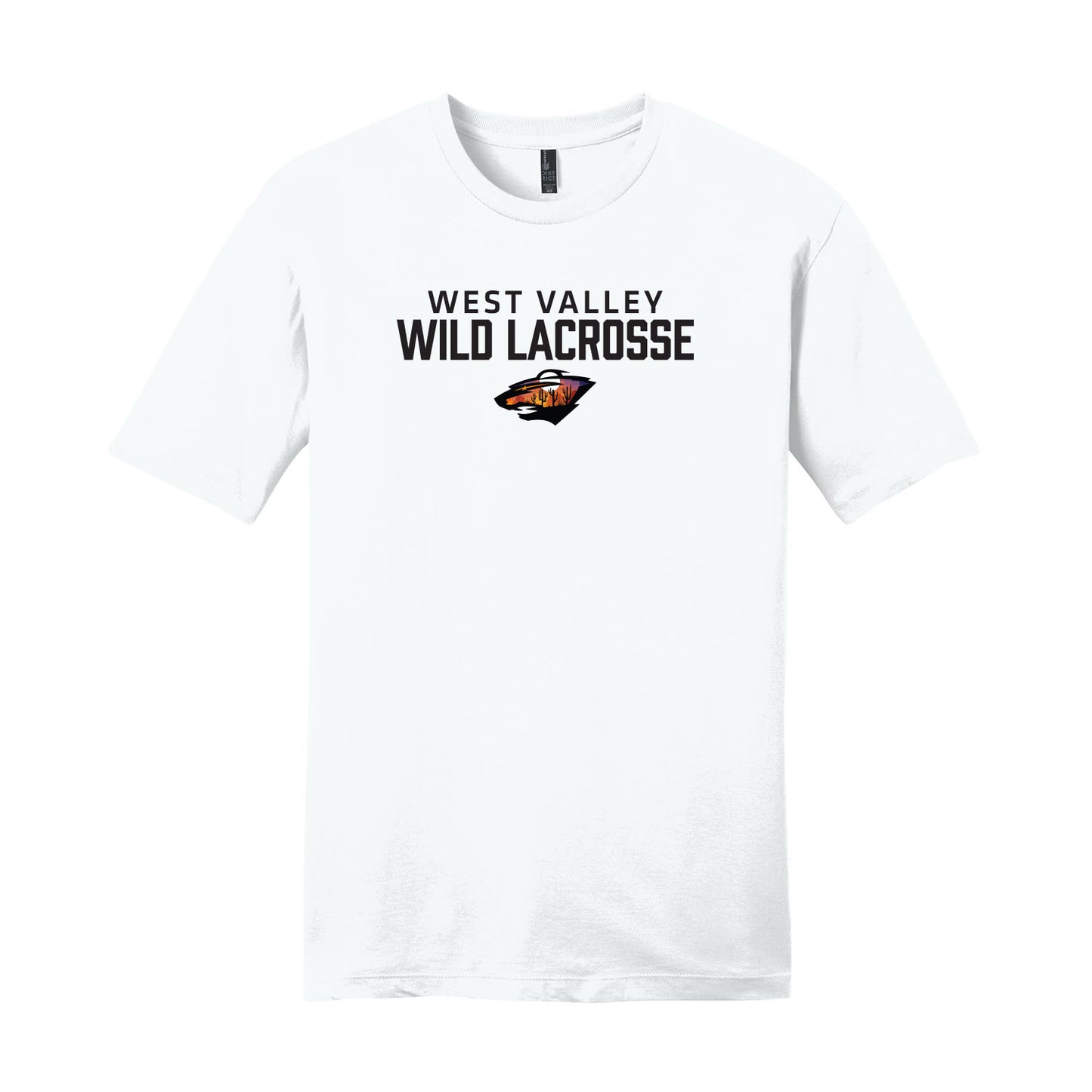 West Valley Wild Lacrosse Stacked Dri Fit Tee