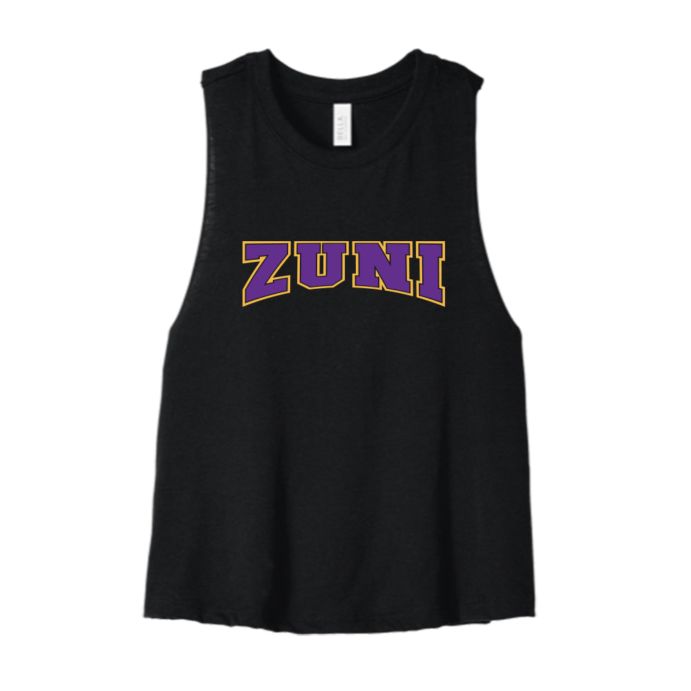 Zuni Cropped Racerback Tank