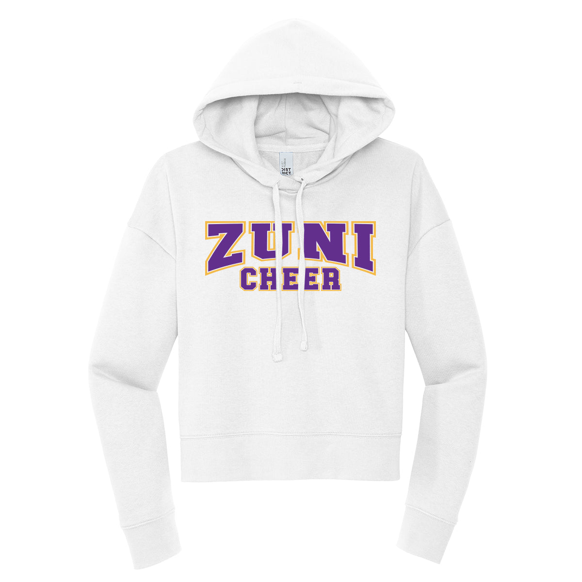 Zuni Cheer Cropped Hoodie