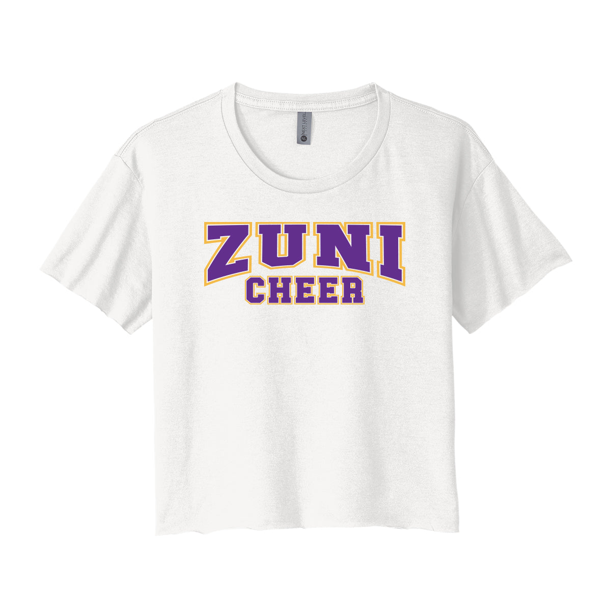Zuni Cheer Cropped Tee