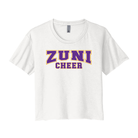 Zuni Cheer Cropped Tee