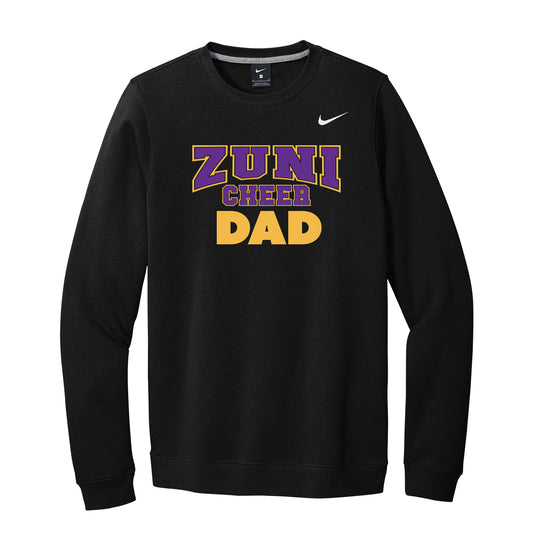 Zuni Cheer Dad Nike Crewneck Sweatshirt