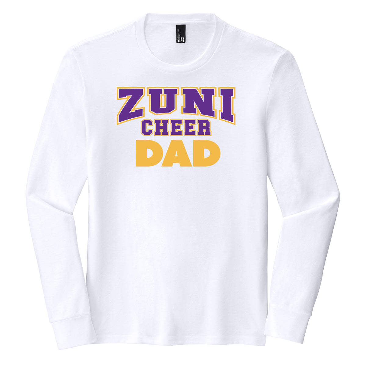 Zuni Cheer Dad Long Sleeve Tee