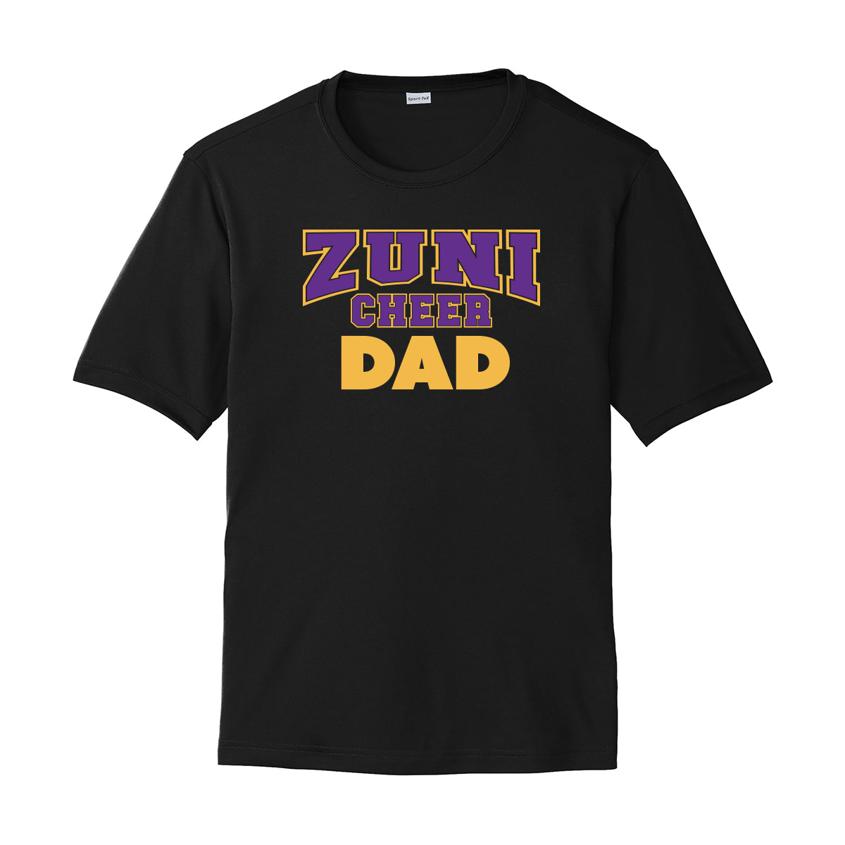 Zuni Cheer Dad Dri Fit Tee