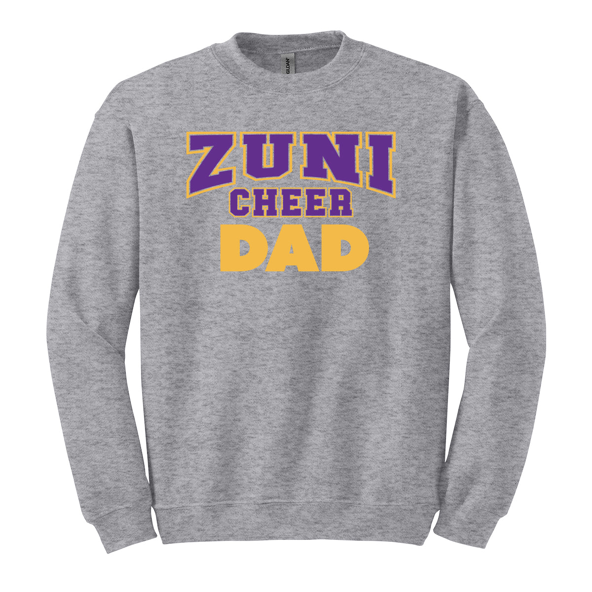 Zuni Cheer Dad Crewneck Sweatshirt