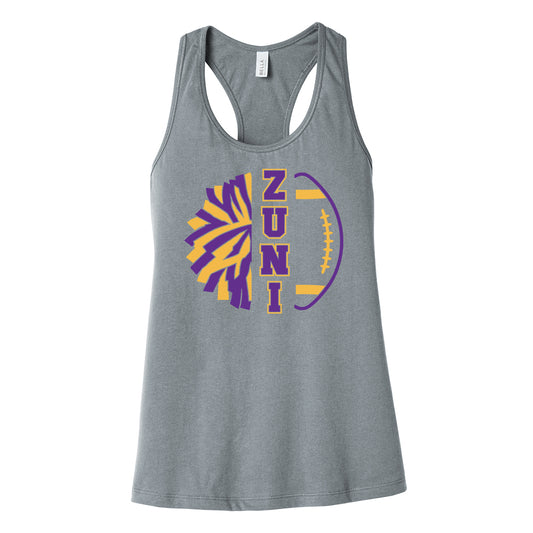 Zuni Cheer Hills Womens Racerback Tank