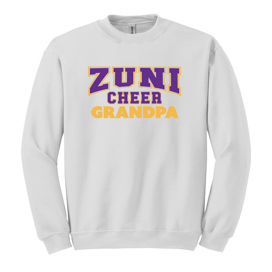 Zuni Cheer Grandpa Crewneck Sweatshirt
