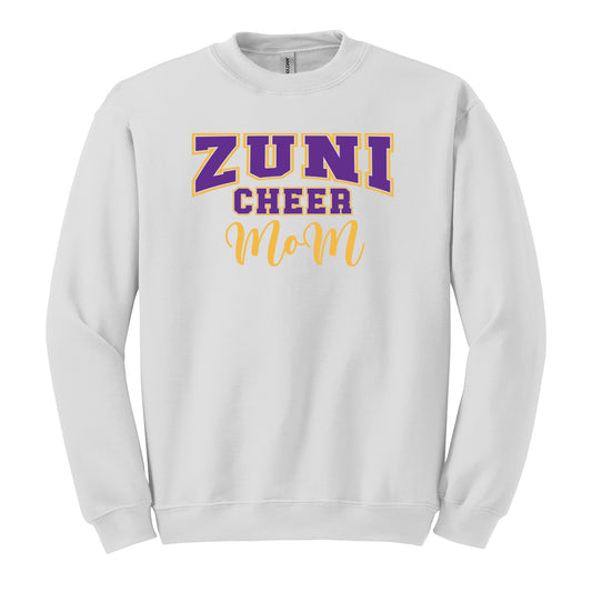 Zuni Cheer Mom Crewneck Sweatshirt