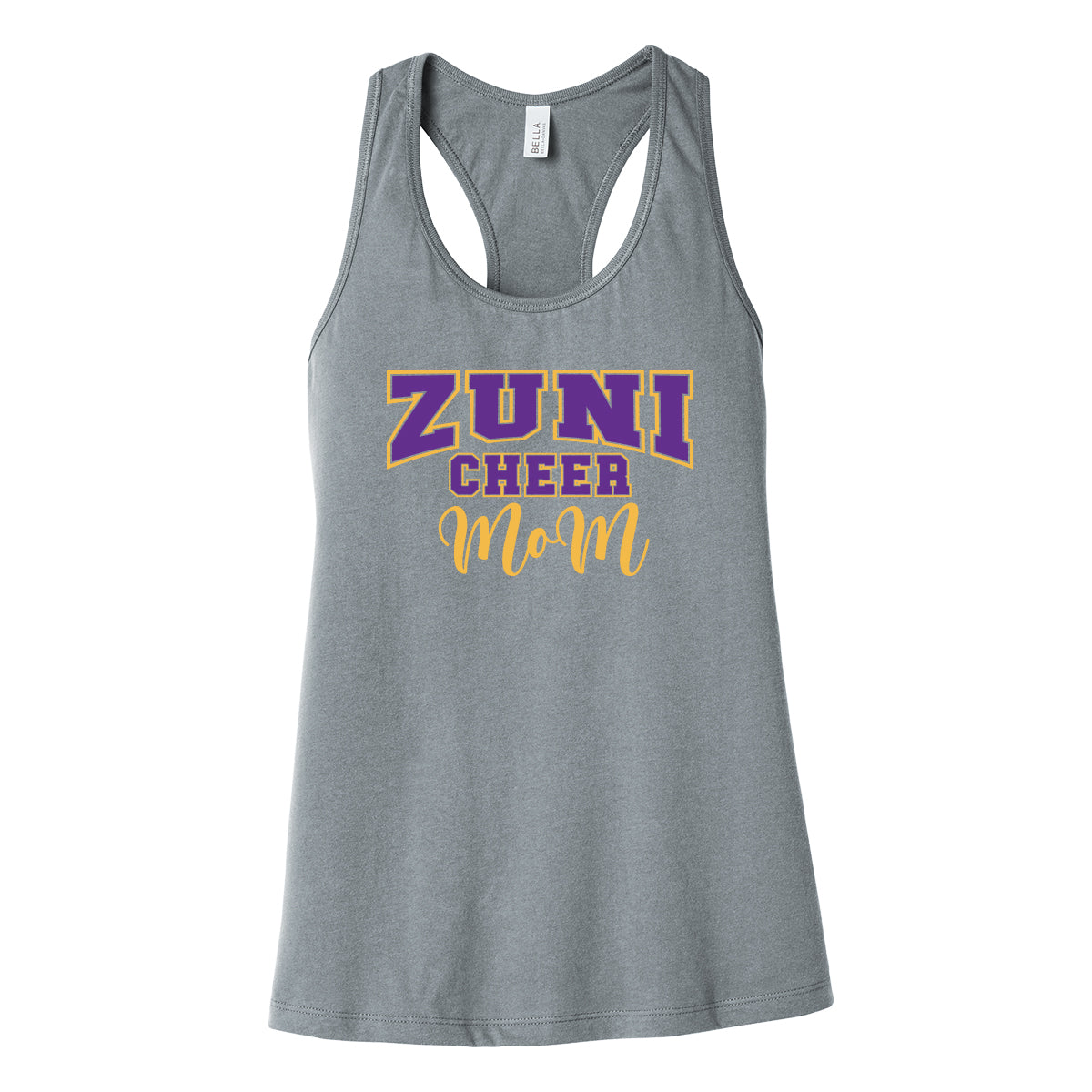 Zuni Cheer Mom Womens Racerback Tank
