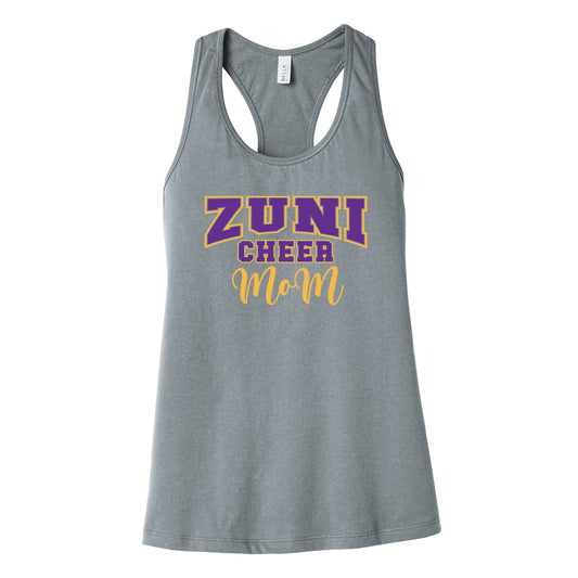 Zuni Cheer Mom Womens Racerback Tank