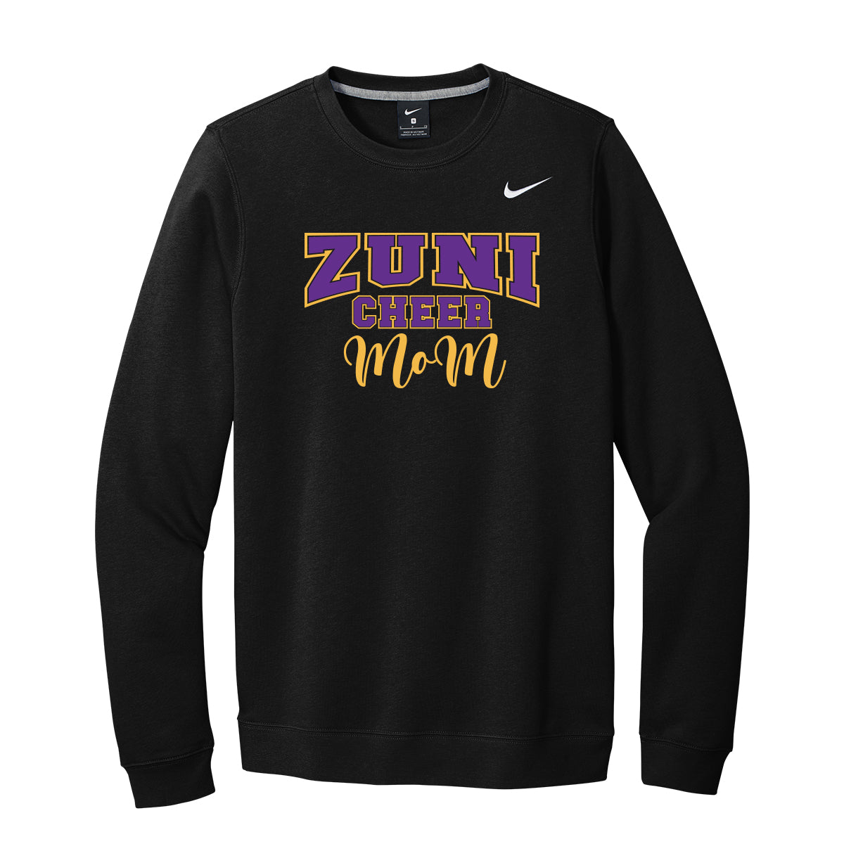 Zuni Cheer Mom Nike Crewneck Sweatshirt
