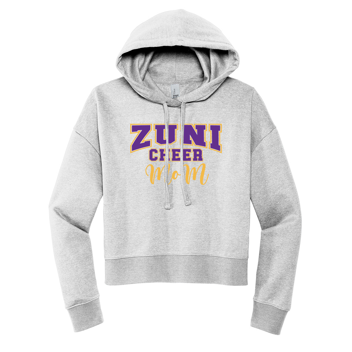 Zuni Cheer Mom Cropped Hoodie