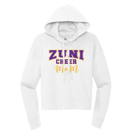 Zuni Cheer Mom Cropped Hoodie