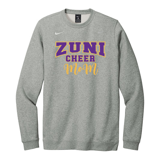 Zuni Cheer Mom Nike Crewneck Sweatshirt