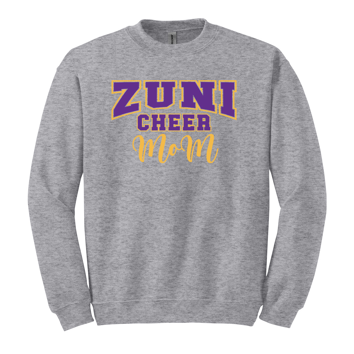Zuni Cheer Mom Crewneck Sweatshirt