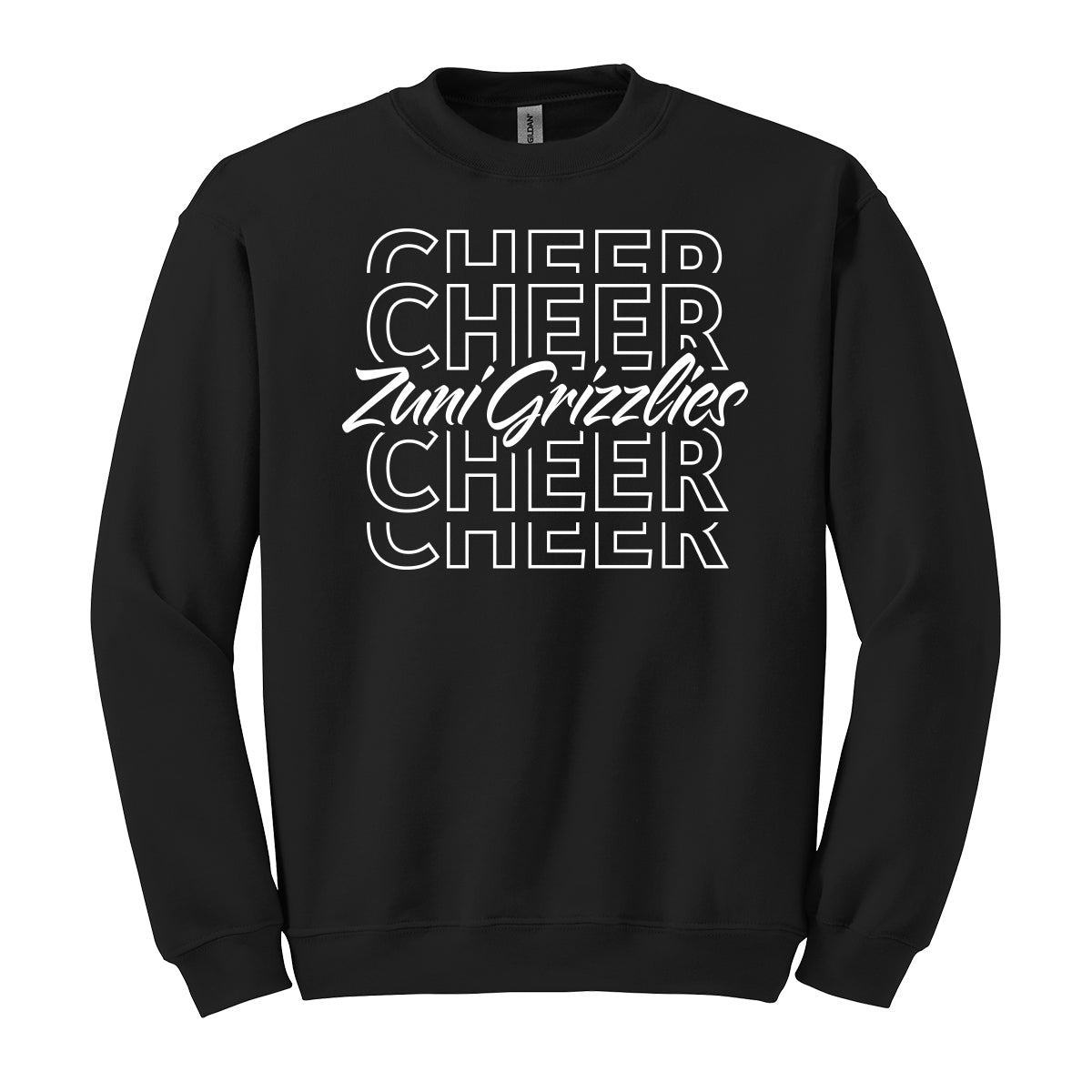 Zuni Cheer Repeat Crewneck Sweatshirt