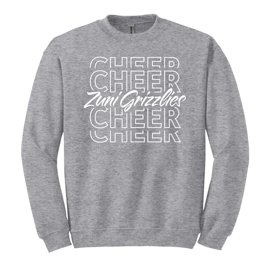 Zuni Cheer Repeat Crewneck Sweatshirt
