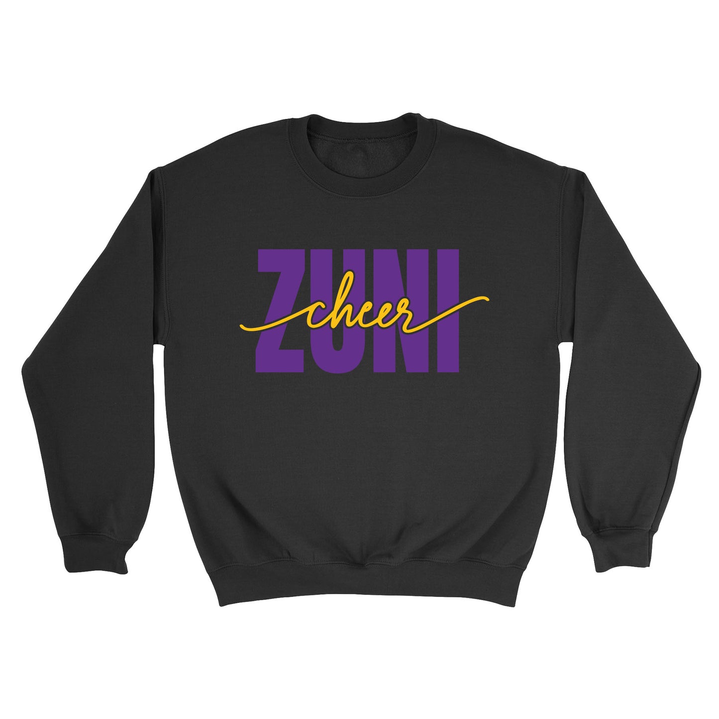 Zuni Cheer Script Crewneck Sweatshirt